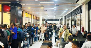 লিবিয়া থেকে দেশে ফিরলেন ৩০৯ বাংলাদেশি